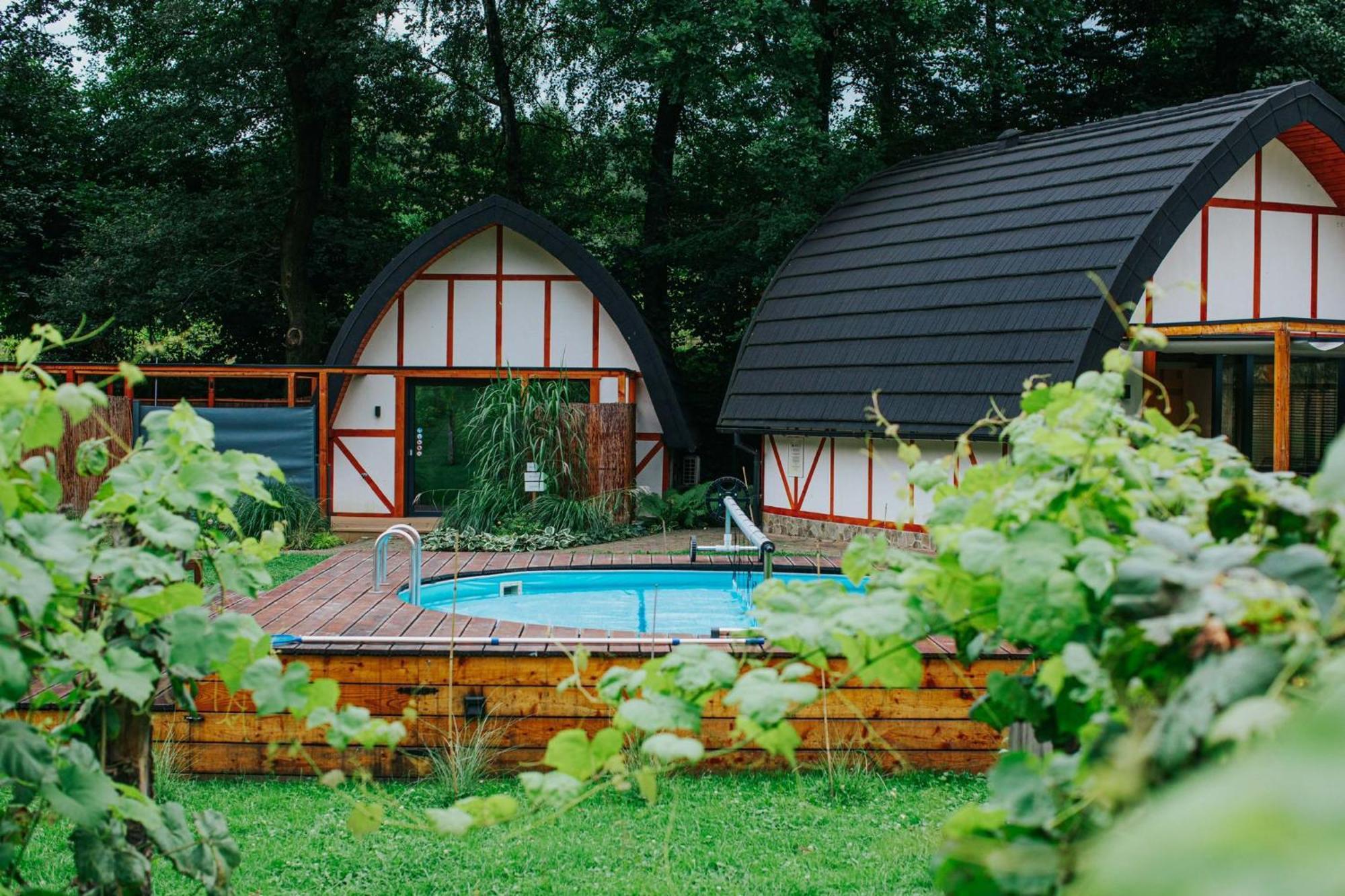 Sen I Wino, Domki Na Winnicy Ze Strefa Spa Живец Экстерьер фото